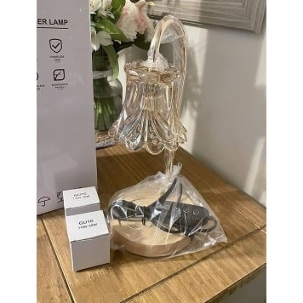 New Candle Warmer Lamp, Dimmable Candle Warmer Lantern with Timer, Wax Melt